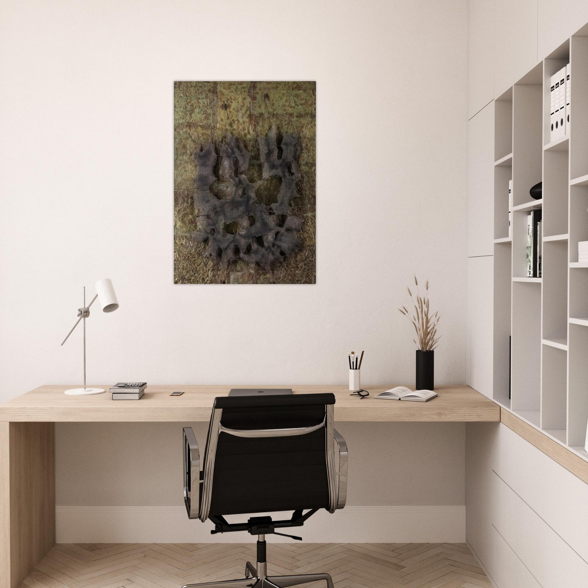 Metamorfosis Marco Aurelio - 1962 - Manuel Rivera Brushed Aluminum Print - 70x100 cm / 28x40 inches | Manuel Rivera Aluminum Print | Manuel Rivera Prints