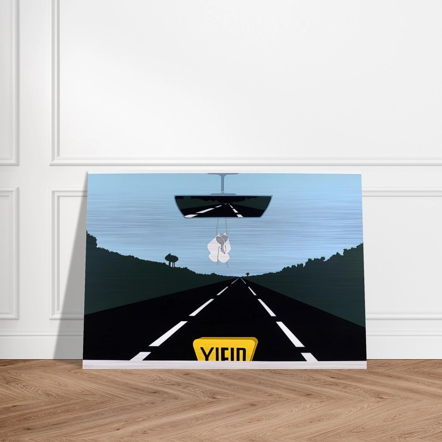 The Holy Family - Pop Art - Allan D Arcangelo Brushed Aluminum Print - 70x100 cm / 28x40 inches | Allan D Arcangelo Aluminum Print | Allan D Arcangelo Prints