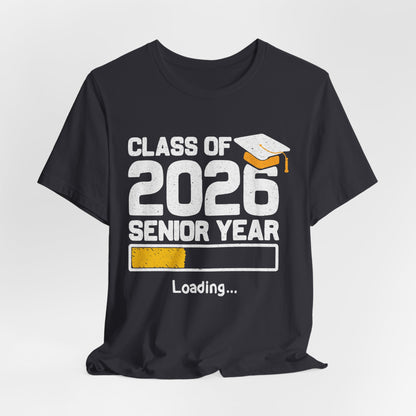 T-shirt de l'année de terminale 2026, T-shirt de graduation, Cadeau de graduation unisexe, Vêtements pour lycéens en terminale, T-shirt pour étudiants en route vers le collège