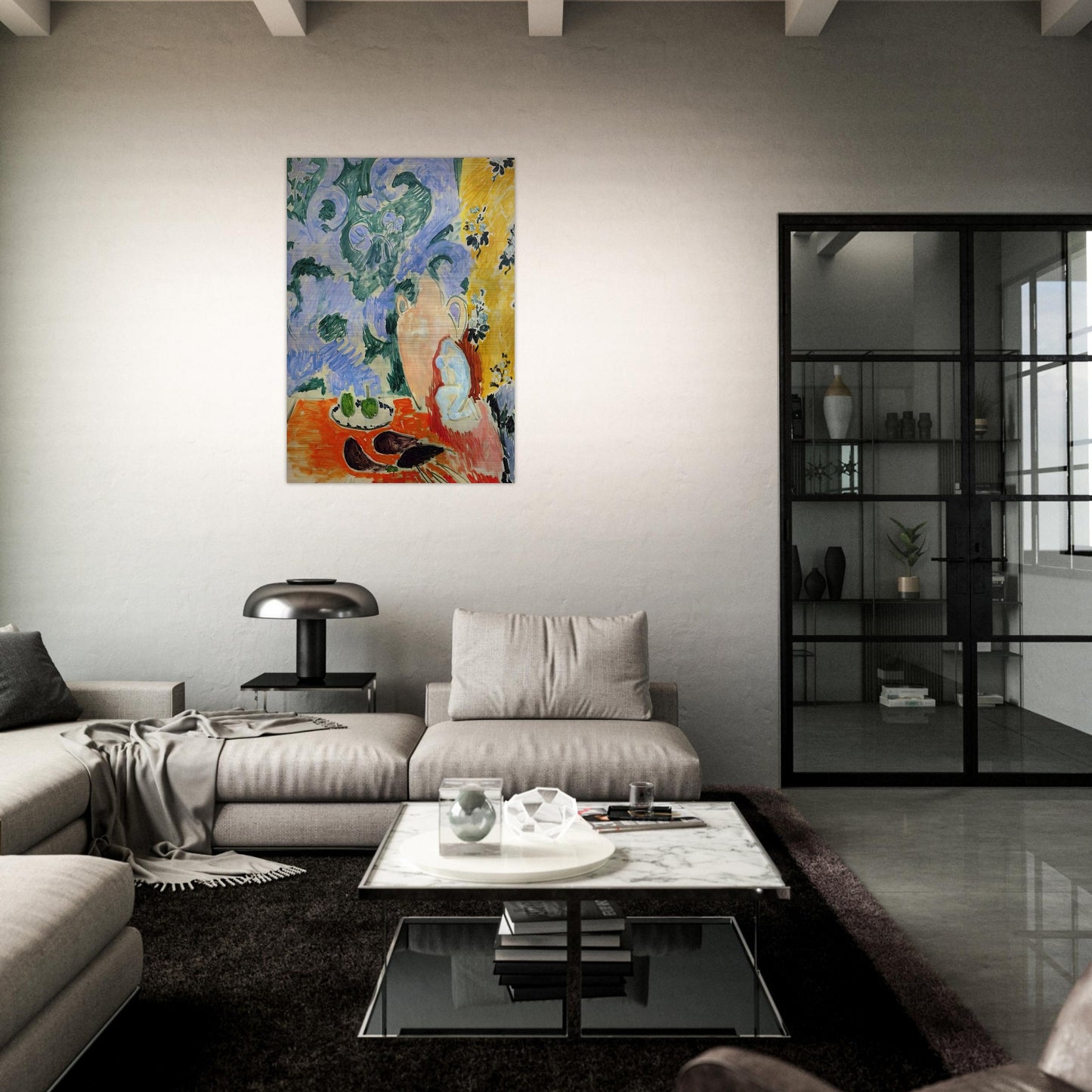 STILL LIFE 13 - Henri Matisse Brushed Aluminum Print - 70x100 cm / 28x40 inches | Henri Matisse Aluminum Print | Henri Matisse Prints