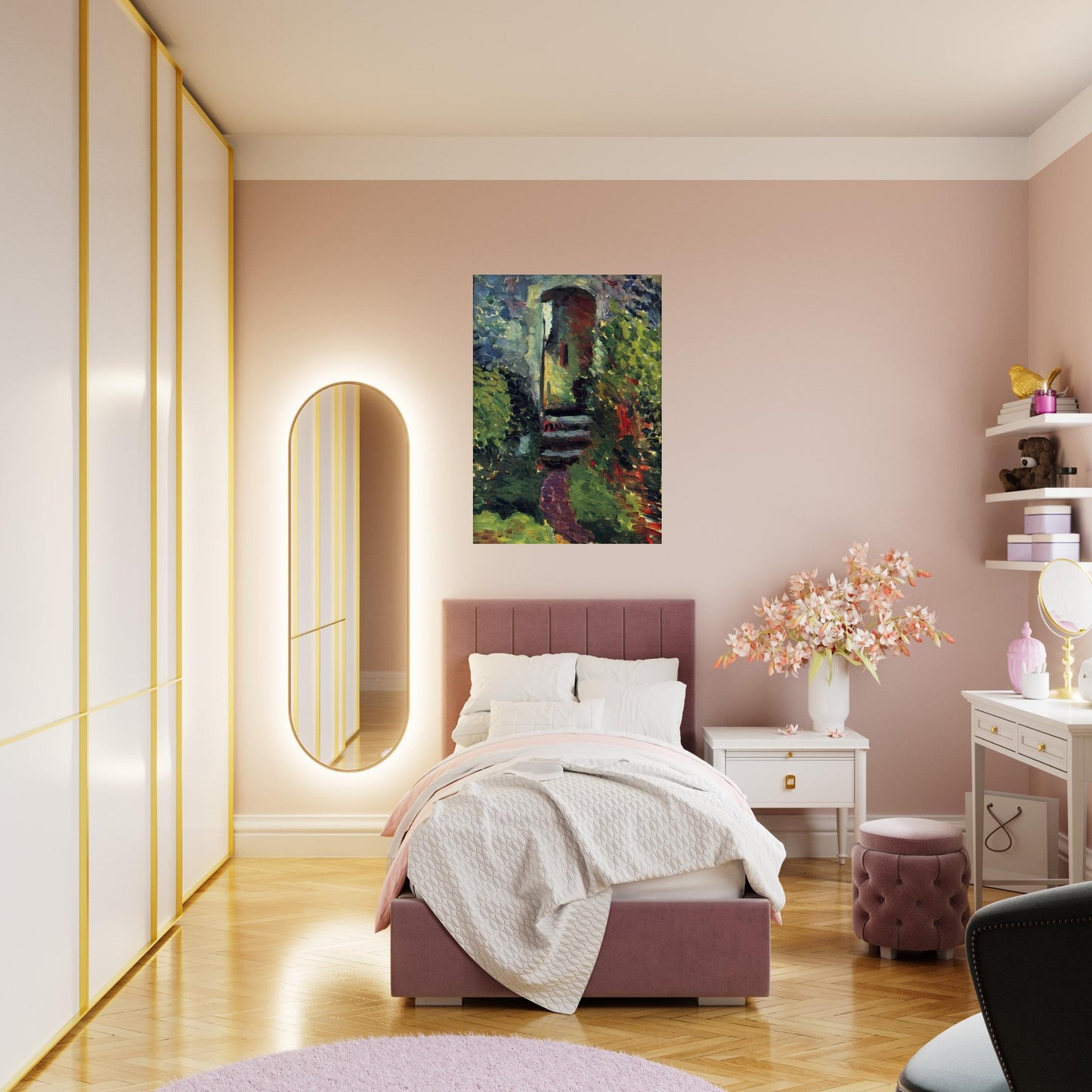 THE LITTLE GATE OF THE OLD MILL 1898 - Henri Matisse Brushed Aluminum Print - 70x100 cm / 28x40 inches | Henri Matisse Aluminum Print | Henri Matisse Prints