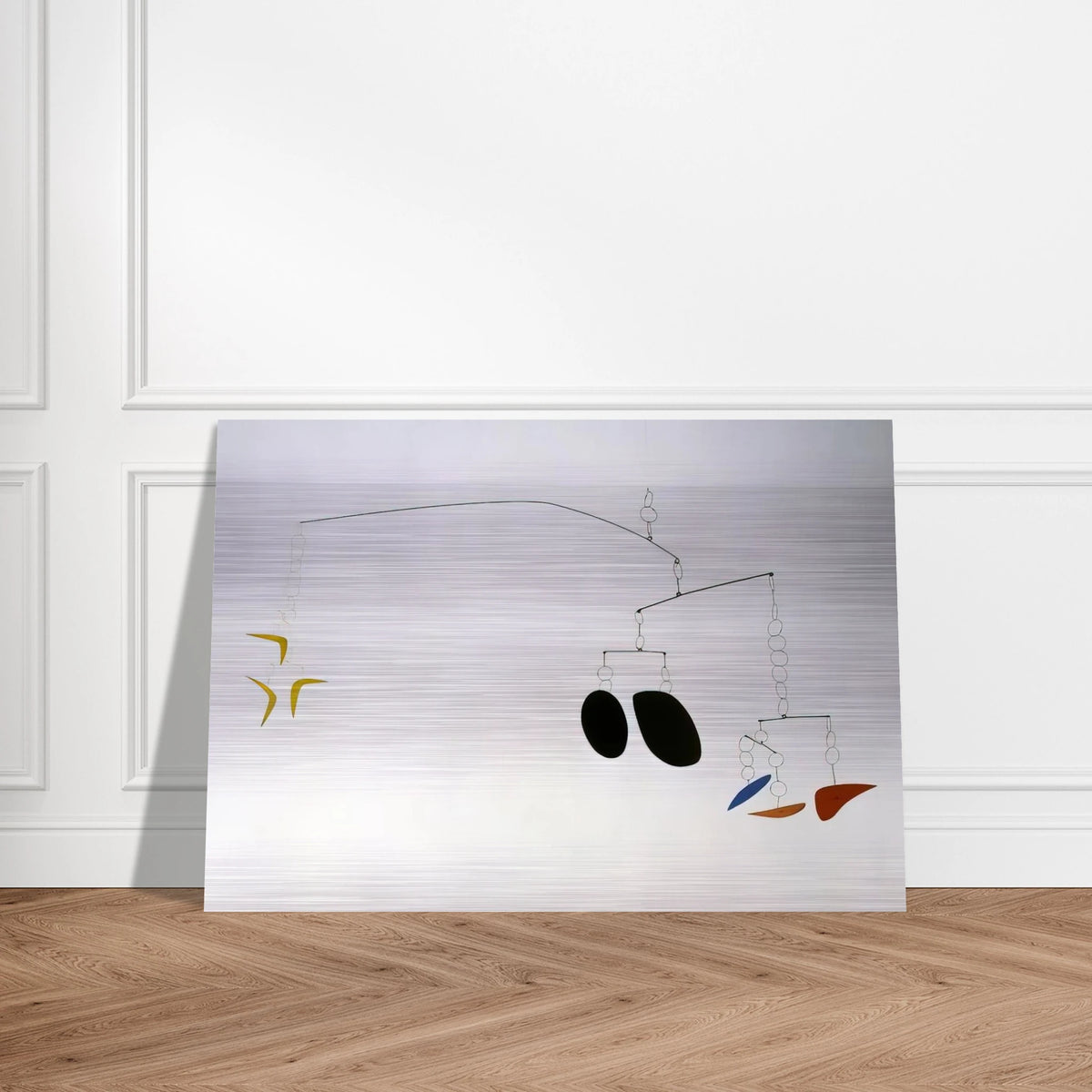 BOOMERANGS 1941 0 - Alexander Calder Brushed Aluminum Print - 70x100 cm / 28x40 inches | Alexander Calder Aluminum Print | Alexander Calder Prints