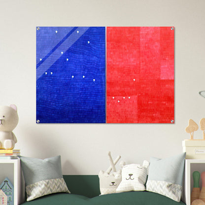 IMMAGINANDO TUTTO 1982 - Alighiero Boetti Acrylic Print - 70x100 cm / 28x40″ inches
