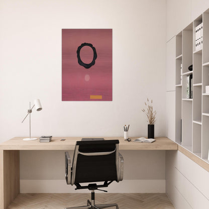 Mandala - 1971 - Adolph Gottlieb Brushed Aluminum Print - 70x100 cm / 28x40 inches | Adolph Gottlieb Aluminum Print | Adolph Gottlieb Prints