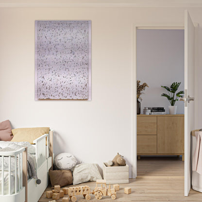 Points - Robert Ryman Brushed Aluminum Print - 70x100 cm / 28x40 inches | Robert Ryman Aluminum Print | Robert Ryman Prints