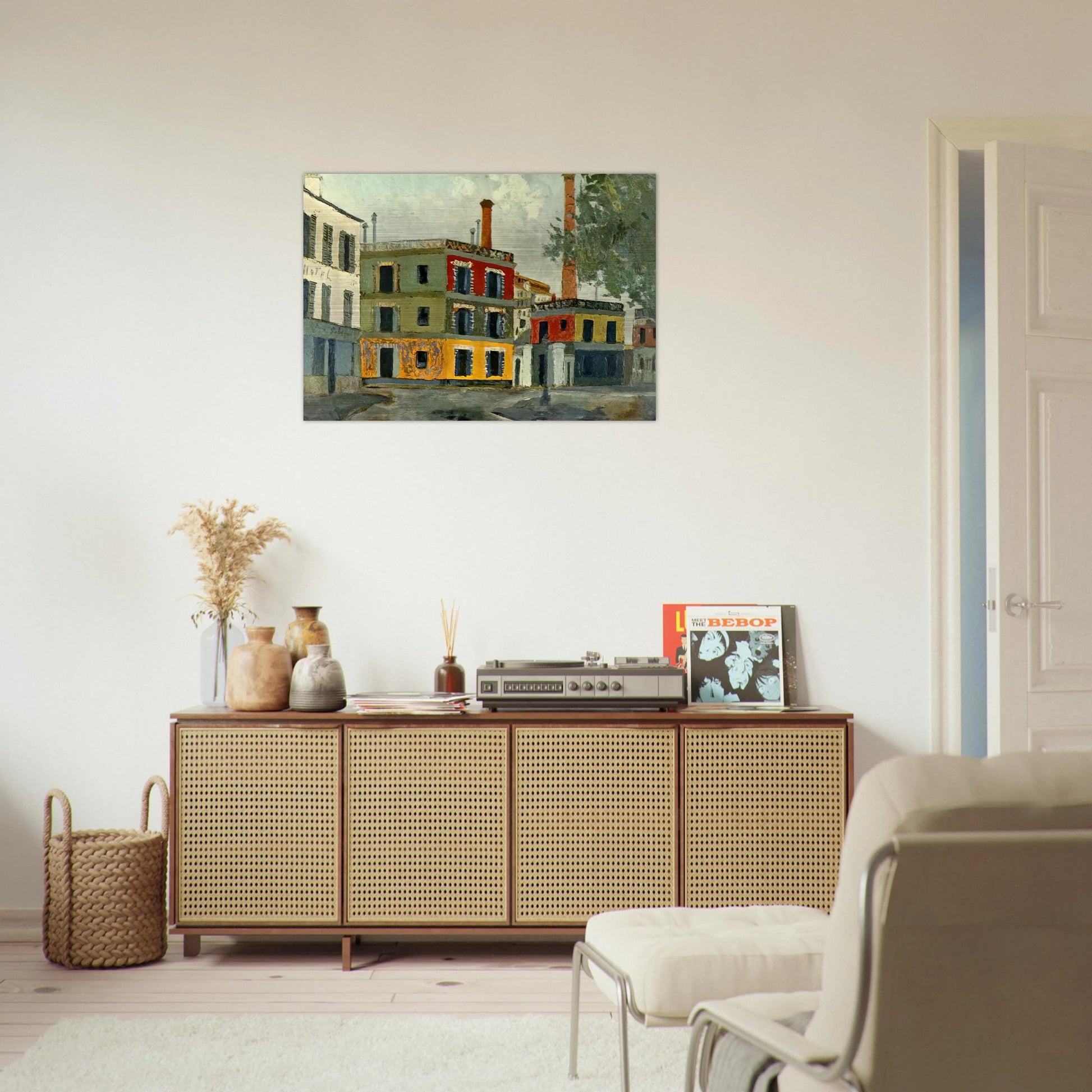 FACTORY - Maurice Utrillo Brushed Aluminum Print - 70x100 cm / 28x40 inches | Maurice Utrillo Aluminum Print | Maurice Utrillo Prints