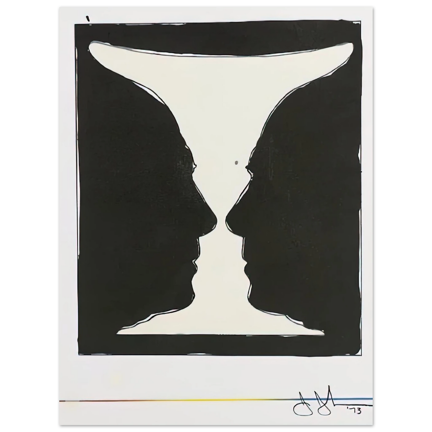 Jasper Johns - CUP 2 PICASSO 1973  75x100 cm / 30x40inches Fine Art Poster