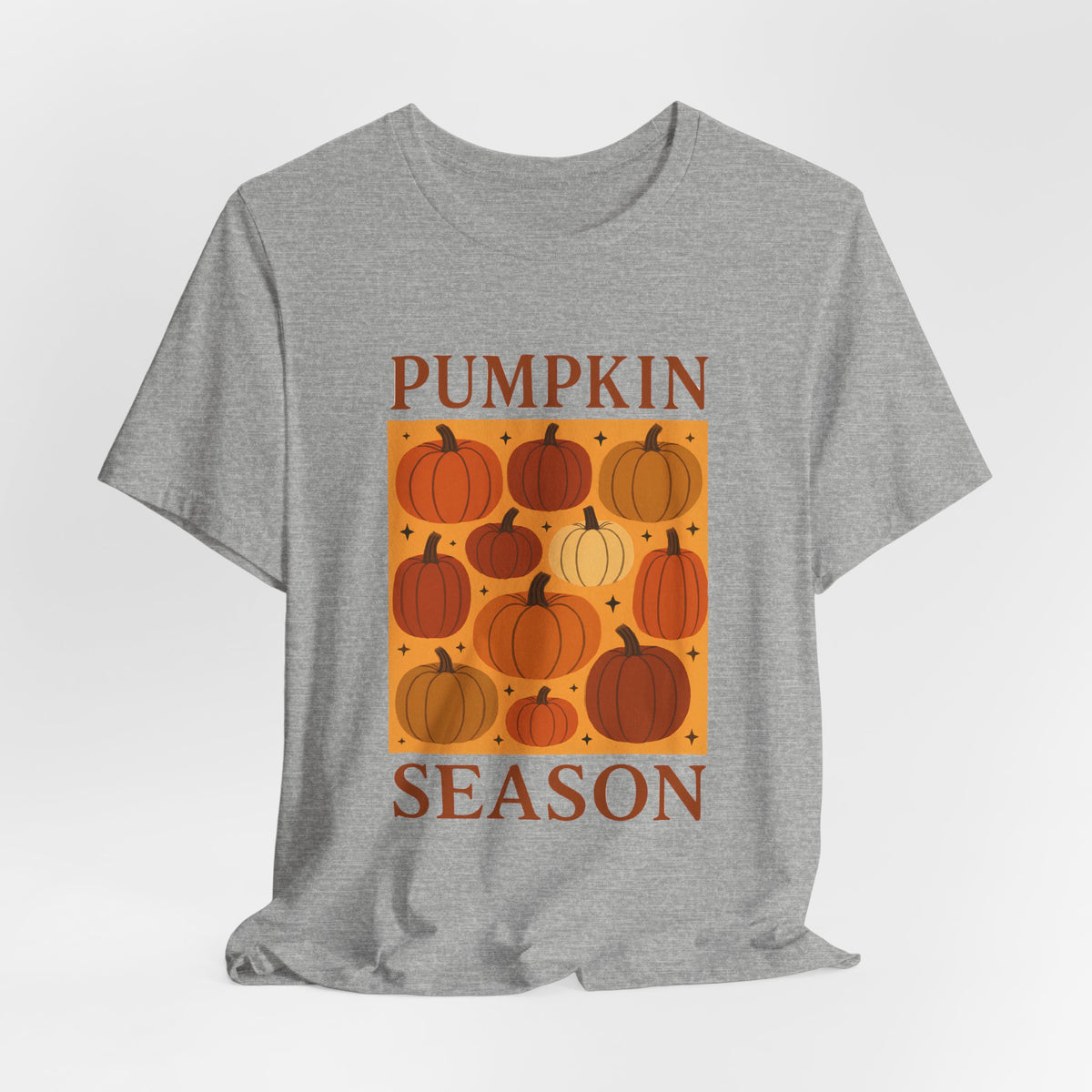 T-shirt de saison des citrouilles pour femmes Boho Citrouille