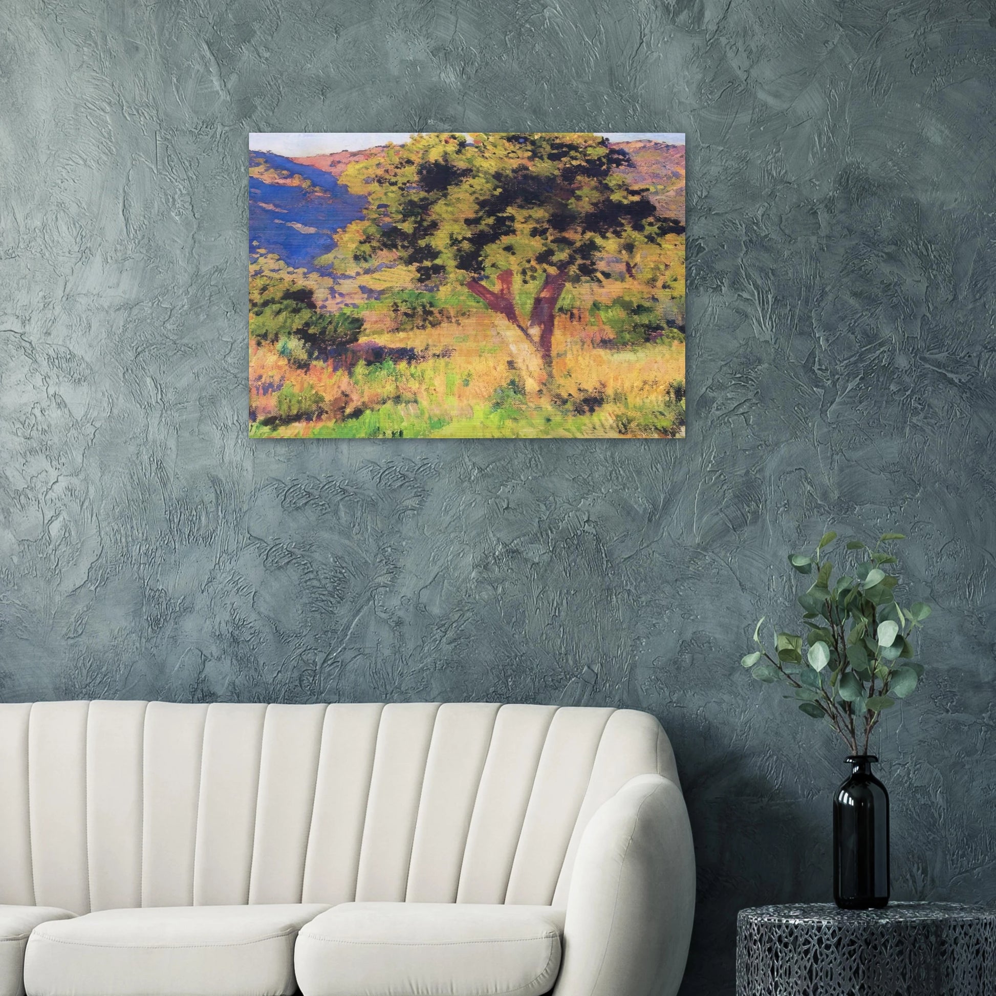 FUNDS OF ST CLAIR 1921 - Theo van Rysselberghe Brushed Aluminum Print - 70x100 cm / 28x40 inches | Theo van Rysselberghe Aluminum Print | Theo van Rysselberghe Prints