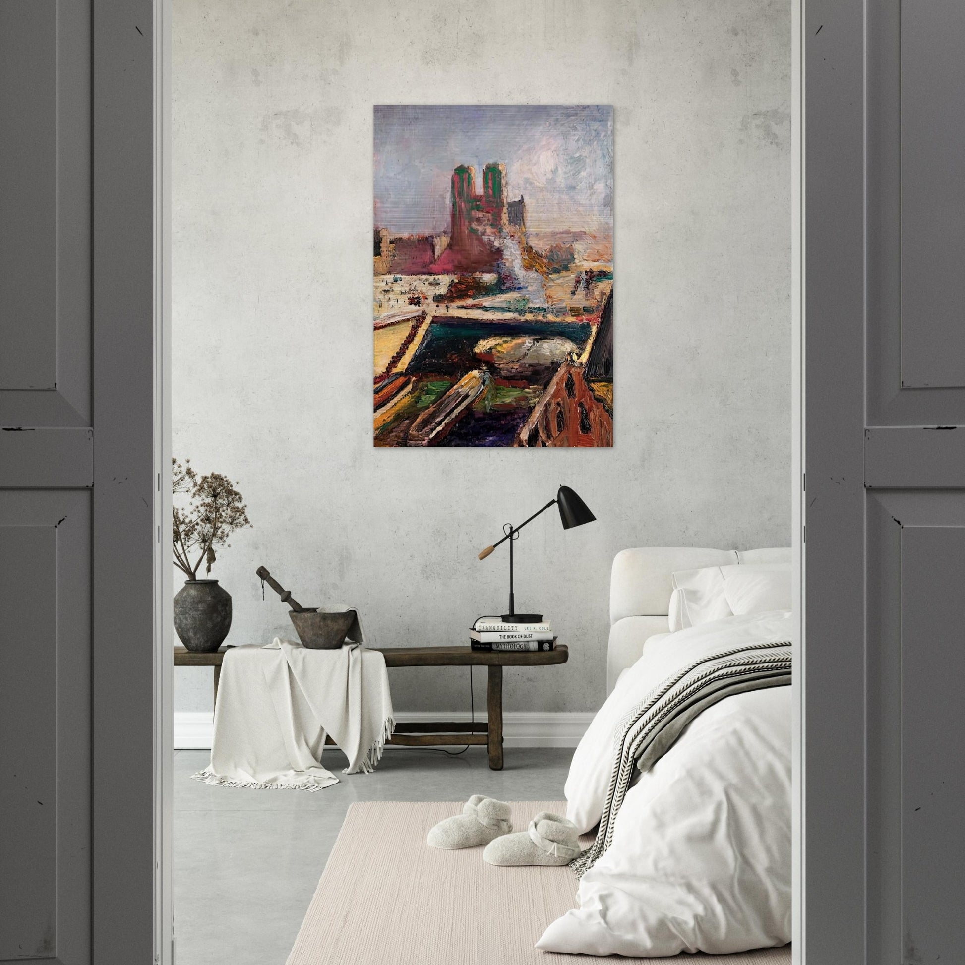 NOTRE DAME 1900 - Henri Matisse Brushed Aluminum Print - 70x100 cm / 28x40 inches | Henri Matisse Aluminum Print | Henri Matisse Prints