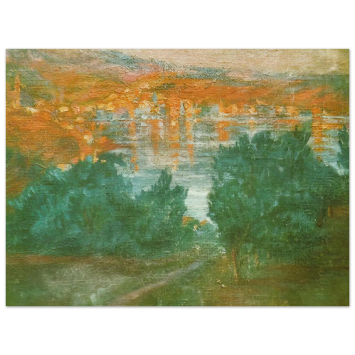 Salvador Dali - LANDSCAPE CADAQUES  75x100 cm / 30x40inches Fine Art Poster