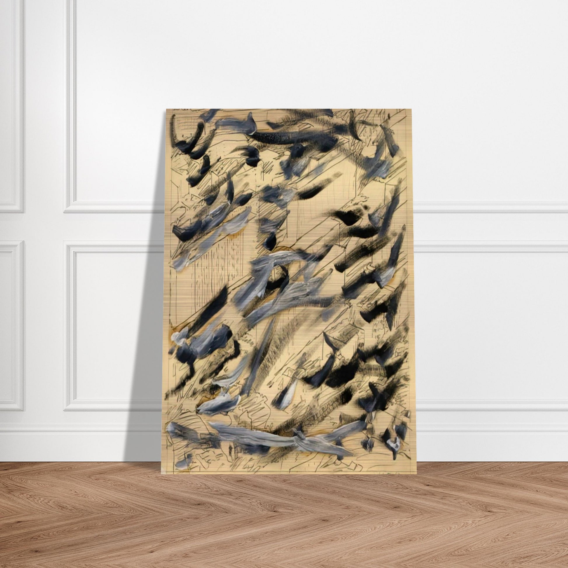 TOWNSCAPE 1968 6 - Gerhard Richter Brushed Aluminum Print - 70x100 cm / 28x40 inches | Gerhard Richter Aluminum Print | Gerhard Richter Prints