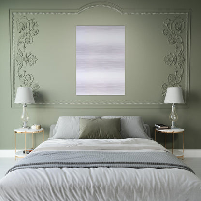 The Big N - Al Held Brushed Aluminum Print - 70x100 cm / 28x40 inches | Al Held Aluminum Print | Al Held Prints