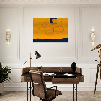 Plaza Real - 1988 - Helen Frankenthaler Brushed Aluminum Print - 70x100 cm / 28x40 inches | Helen Frankenthaler Aluminum Print | Helen Frankenthaler Prints