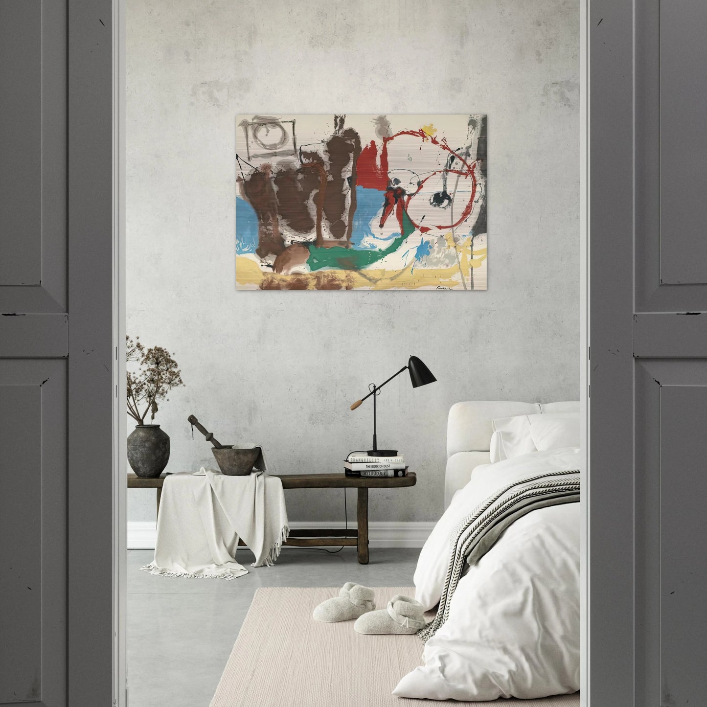 Mother Goose Melody, 1959- - Helen Frankenthaler Brushed Aluminum Print - 70x100 cm / 28x40 inches | Helen Frankenthaler Aluminum Print | Helen Frankenthaler Prints