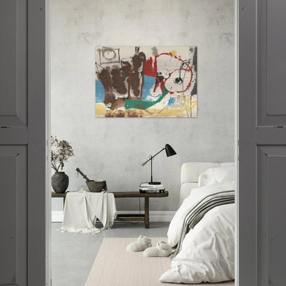Mother Goose Melody, 1959- - Helen Frankenthaler Brushed Aluminum Print - 70x100 cm / 28x40 inches | Helen Frankenthaler Aluminum Print | Helen Frankenthaler Prints
