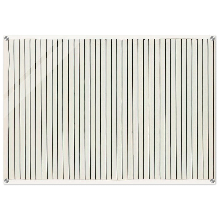 Vertical Lines from the series Line Form Color - Ellsworth Kelly Acrylic Print - 70x100 cm / 28x40″ inches