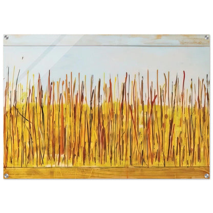 Campo di grano - 1984 - Mario Schifano Acrylic Print - 70x100 cm / 28x40″ inches