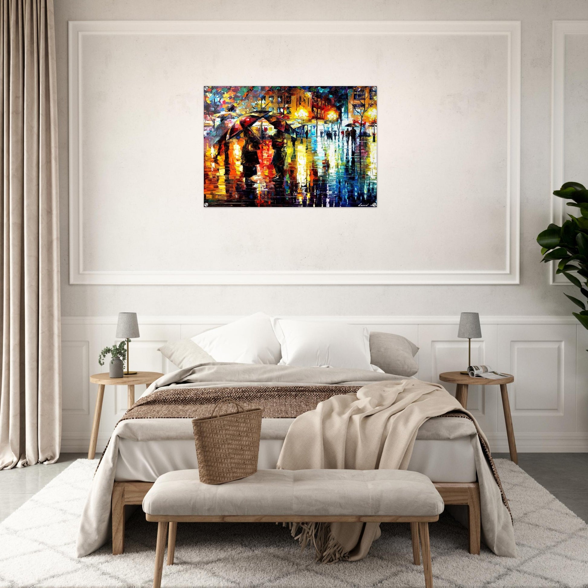 Leonid Afremov - Leonid Afremov Acrylic Print - 70x100 cm / 28x40″ inches | Leonid Afremov Wall Art | Leonid Afremov Prints