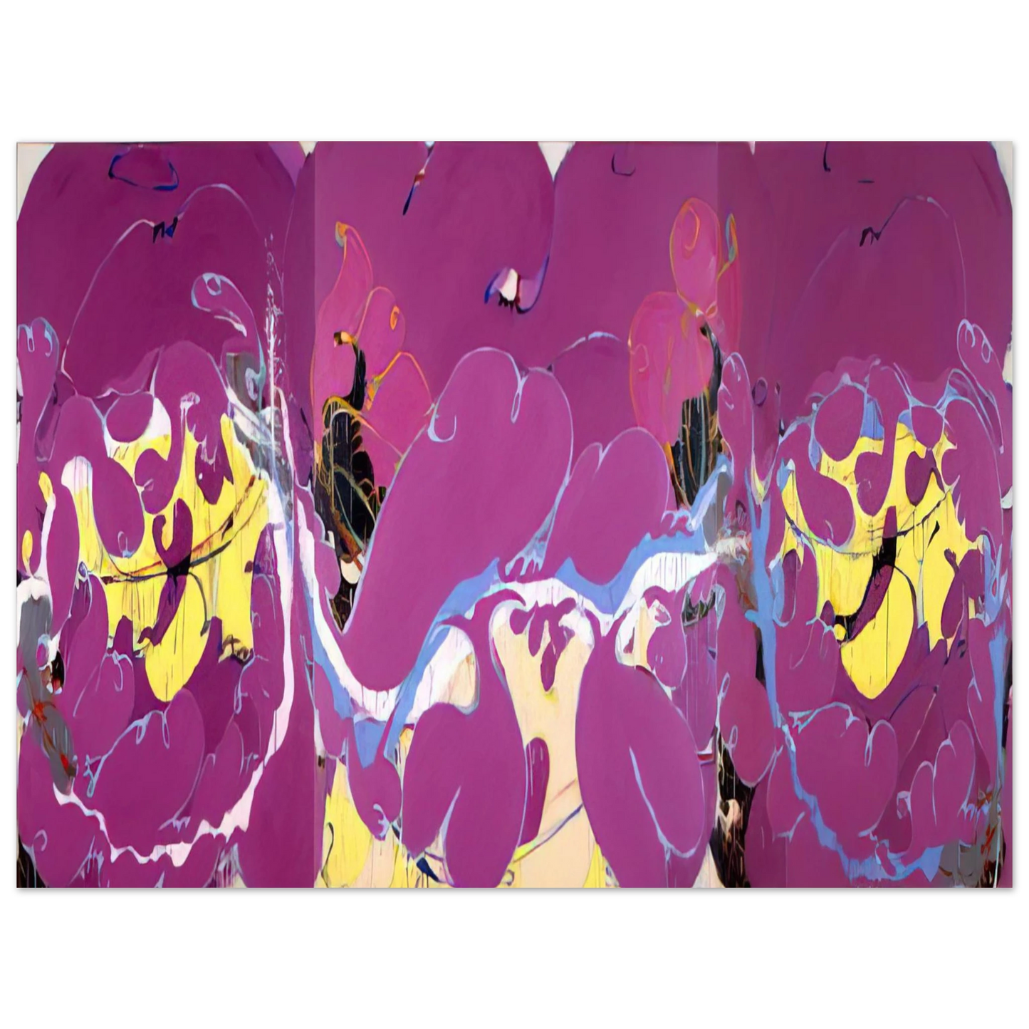 Norman Bluhm - Easter Morning - 1979  75x100 cm / 30x40inches Fine Art Poster