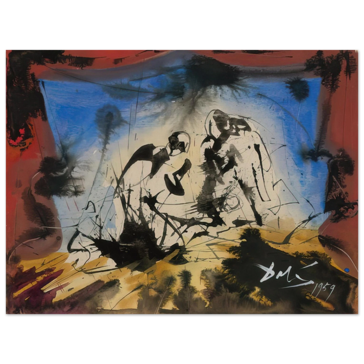 Salvador Dali - NATIVITY 1959  75x100 cm / 30x40inches Fine Art Poster
