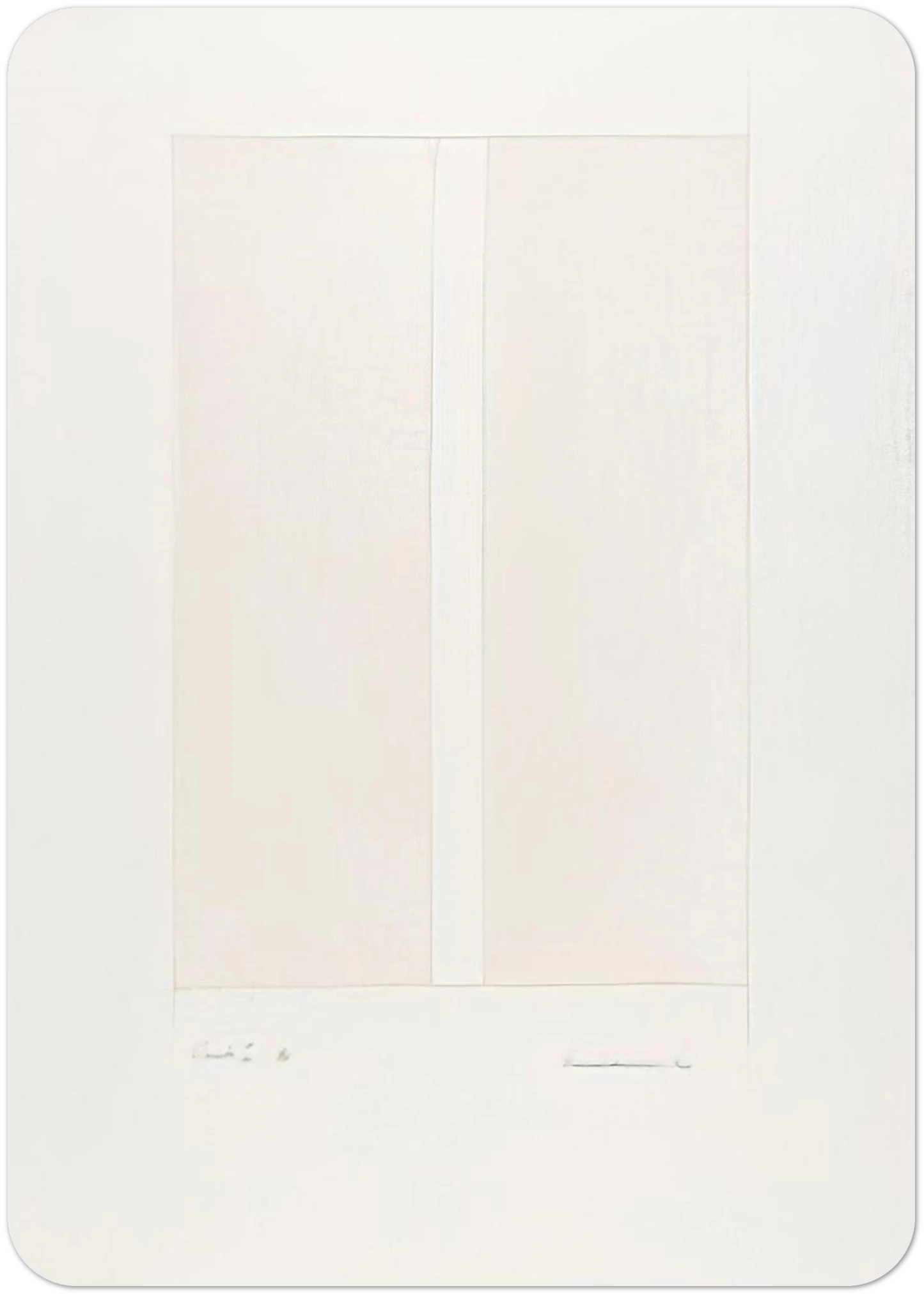 Canto I By Barnett Newman Pack of 10 Post Cards | Barnett Newman Post Cards | A6 (10.5 x 14.8 cm) - 4.1 x 5.8 inches
