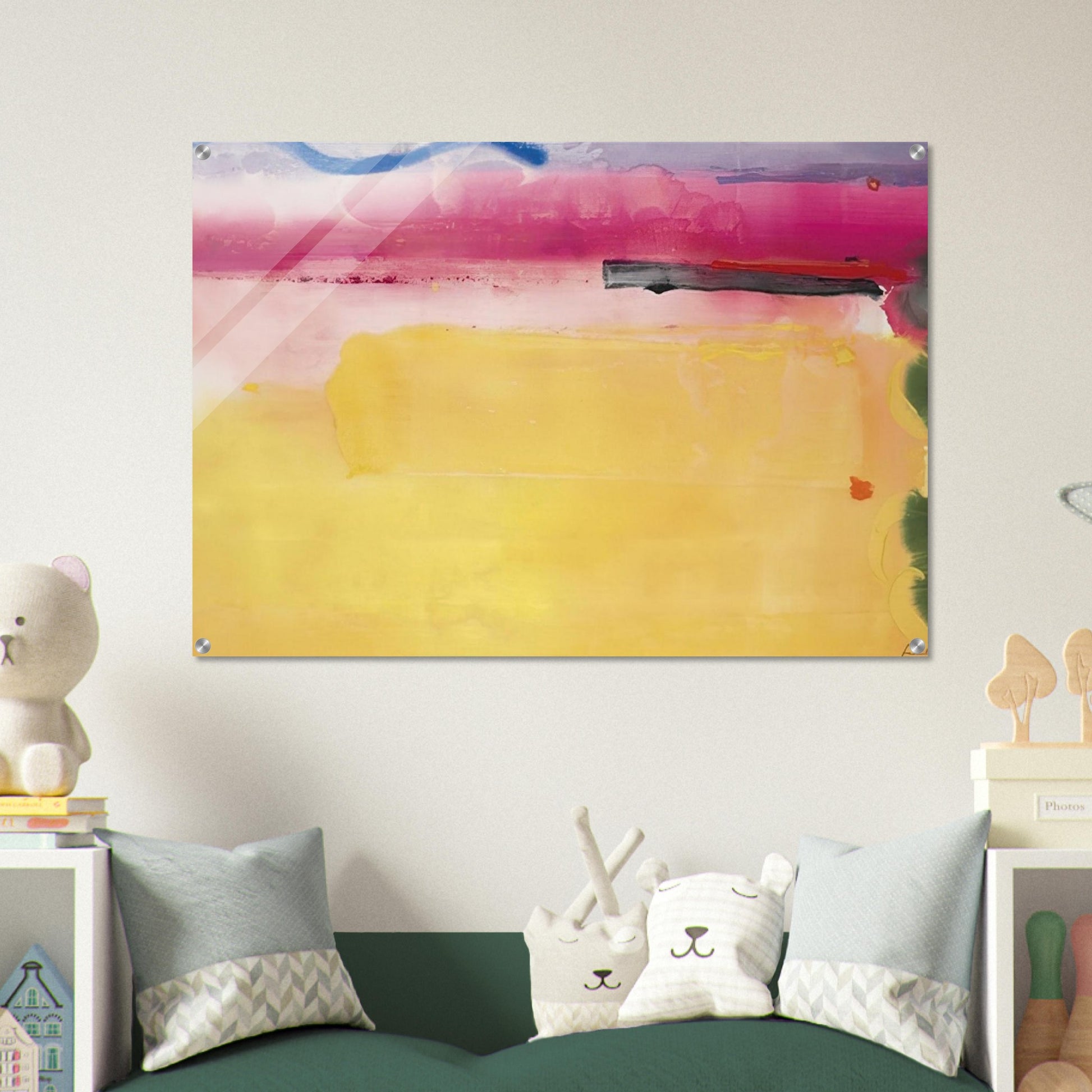 Black-Eyed Susan - 1988 - Helen Frankenthaler Acrylic Print - 70x100 cm / 28x40″ inches | Helen Frankenthaler Wall Art | Helen Frankenthaler Prints