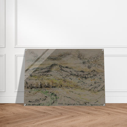 ROAD AUGSBURG TO MUNICH GERMANY 1975 - Ivan Albright Acrylic Print - 70x100 cm / 28x40″ inches
