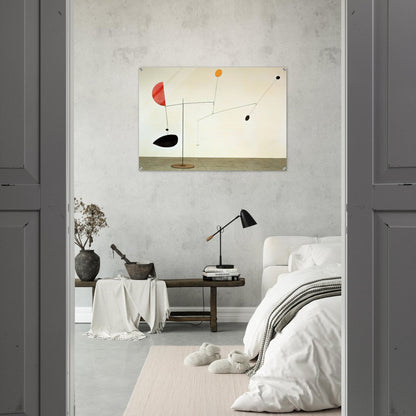 STEEL FISH 1934 - Alexander Calder Acrylic Print - 70x100 cm / 28x40″ inches