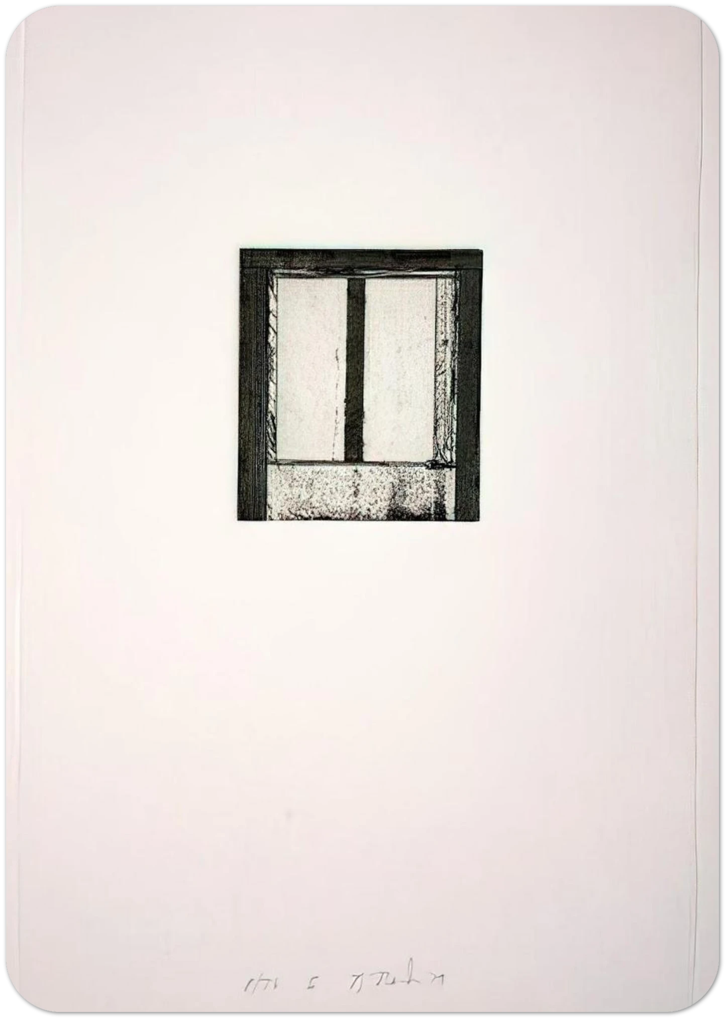 Focus II - 1980 By Brice Marden Pack of 10 Post Cards | Brice Marden Post Cards | A6 (10.5 x 14.8 cm) - 4.1 x 5.8 inches