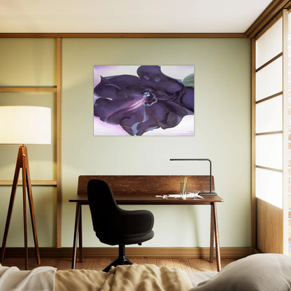 Petunia - Georgia O'Keeffe Brushed Aluminum Print - 70x100 cm / 28x40 inches | Georgia O'Keeffe Aluminum Print | Georgia O'Keeffe Prints