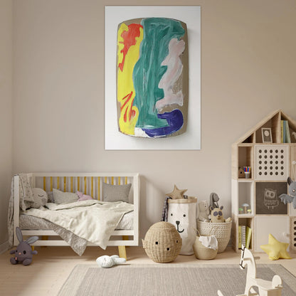 Baton - 1986 - Ron Gorchov Art Prints - 100x150 cm / 40x60″ inches | Ron Gorchov Poster | Ron Gorchov Prints