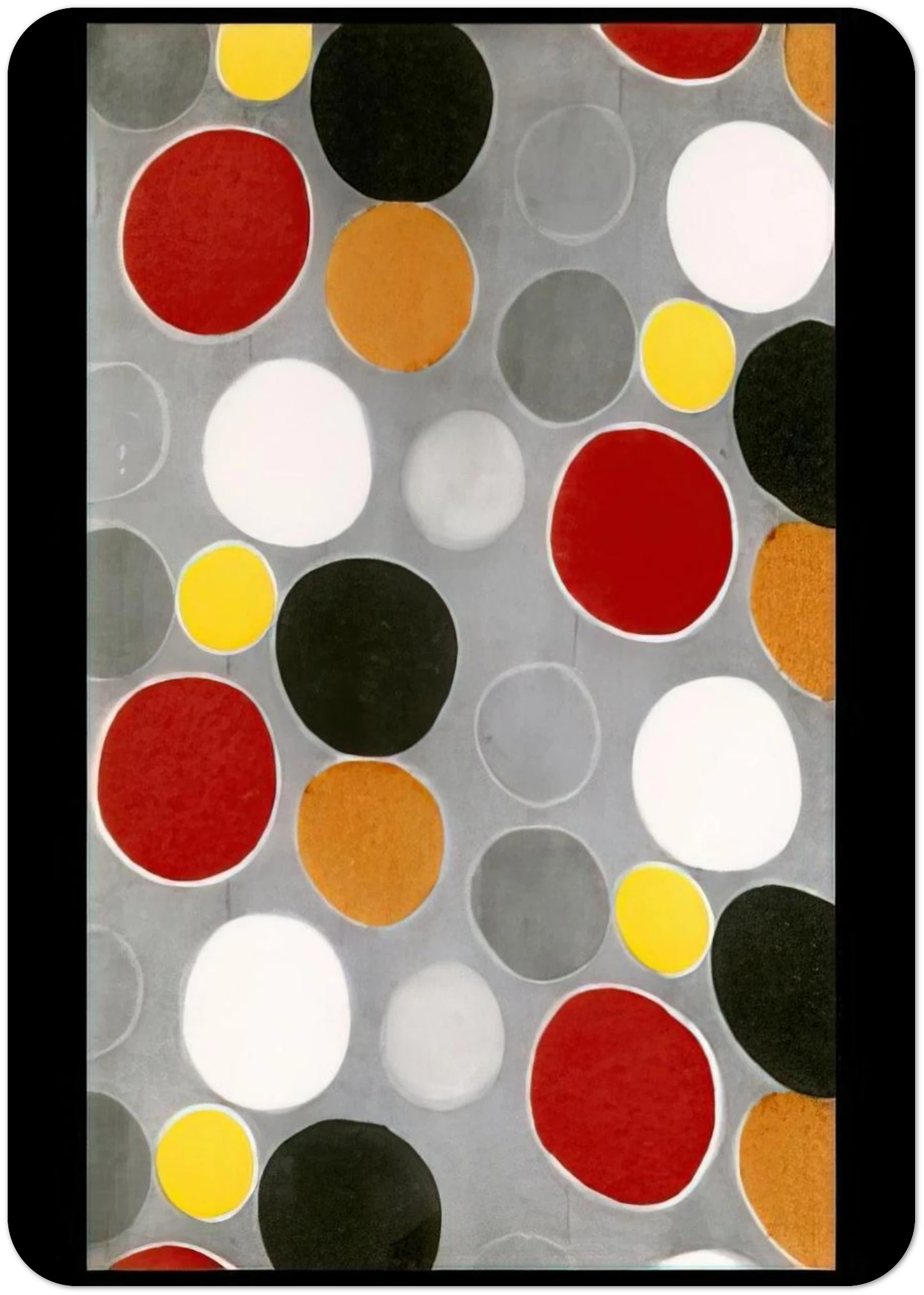 FABRIC PATTERN By Sonia Delaunay Pack of 10 Post Cards | Sonia Delaunay Post Cards | A6 (10.5 x 14.8 cm) - 4.1 x 5.8 inches