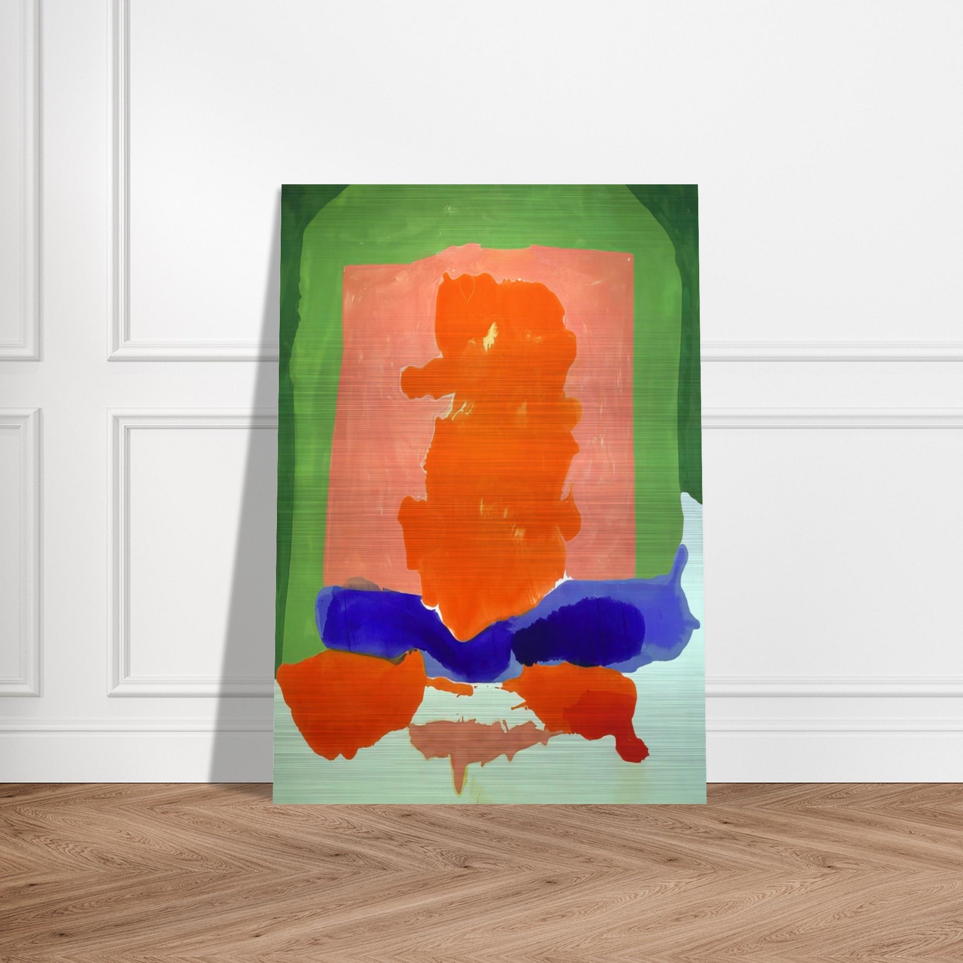 Small s Paradise - 1964 - Helen Frankenthaler Brushed Aluminum Print - 70x100 cm / 28x40 inches | Helen Frankenthaler Aluminum Print | Helen Frankenthaler Prints