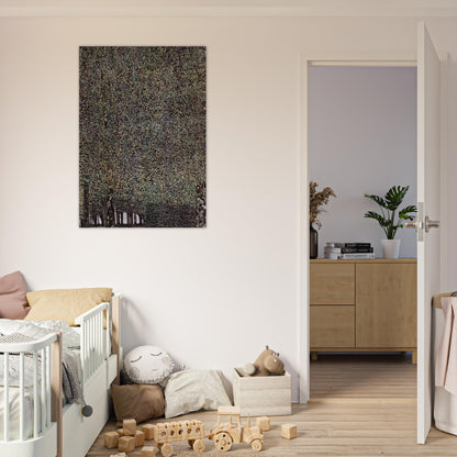 PARK 1910 - Gustav Klimt Brushed Aluminum Print - 70x100 cm / 28x40 inches | Gustav Klimt Aluminum Print | Gustav Klimt Prints