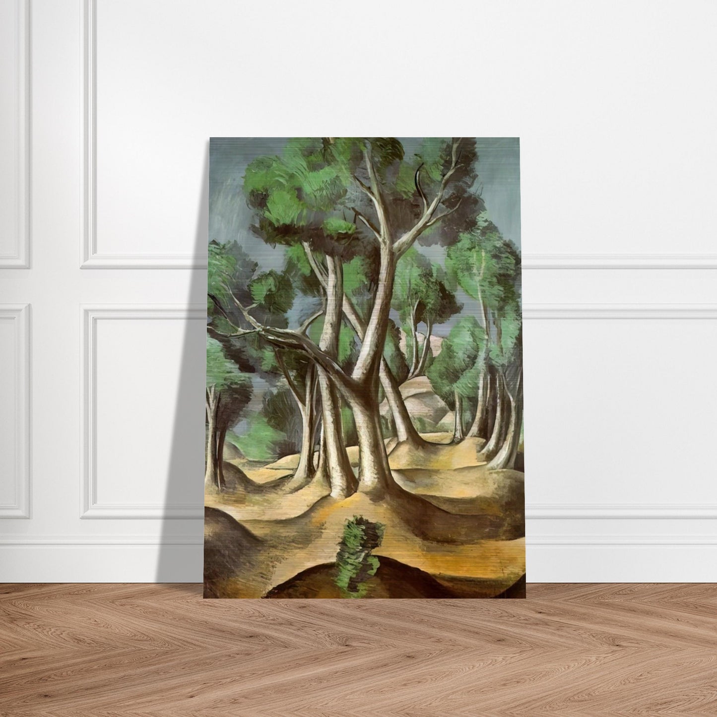 THE GROVE 1912 - Andre Derain Brushed Aluminum Print - 70x100 cm / 28x40 inches | Andre Derain Aluminum Print | Andre Derain Prints