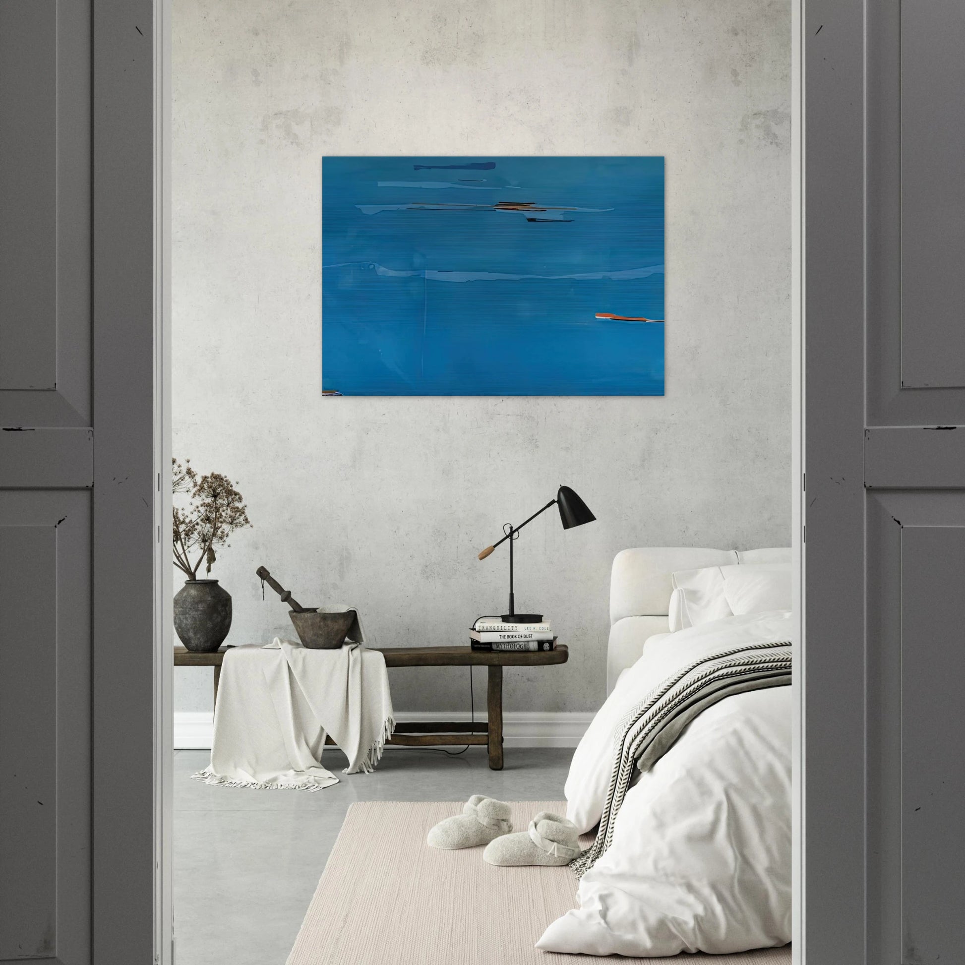 Ocean Drive West #1, 1974- - Helen Frankenthaler Brushed Aluminum Print - 70x100 cm / 28x40 inches | Helen Frankenthaler Aluminum Print | Helen Frankenthaler Prints