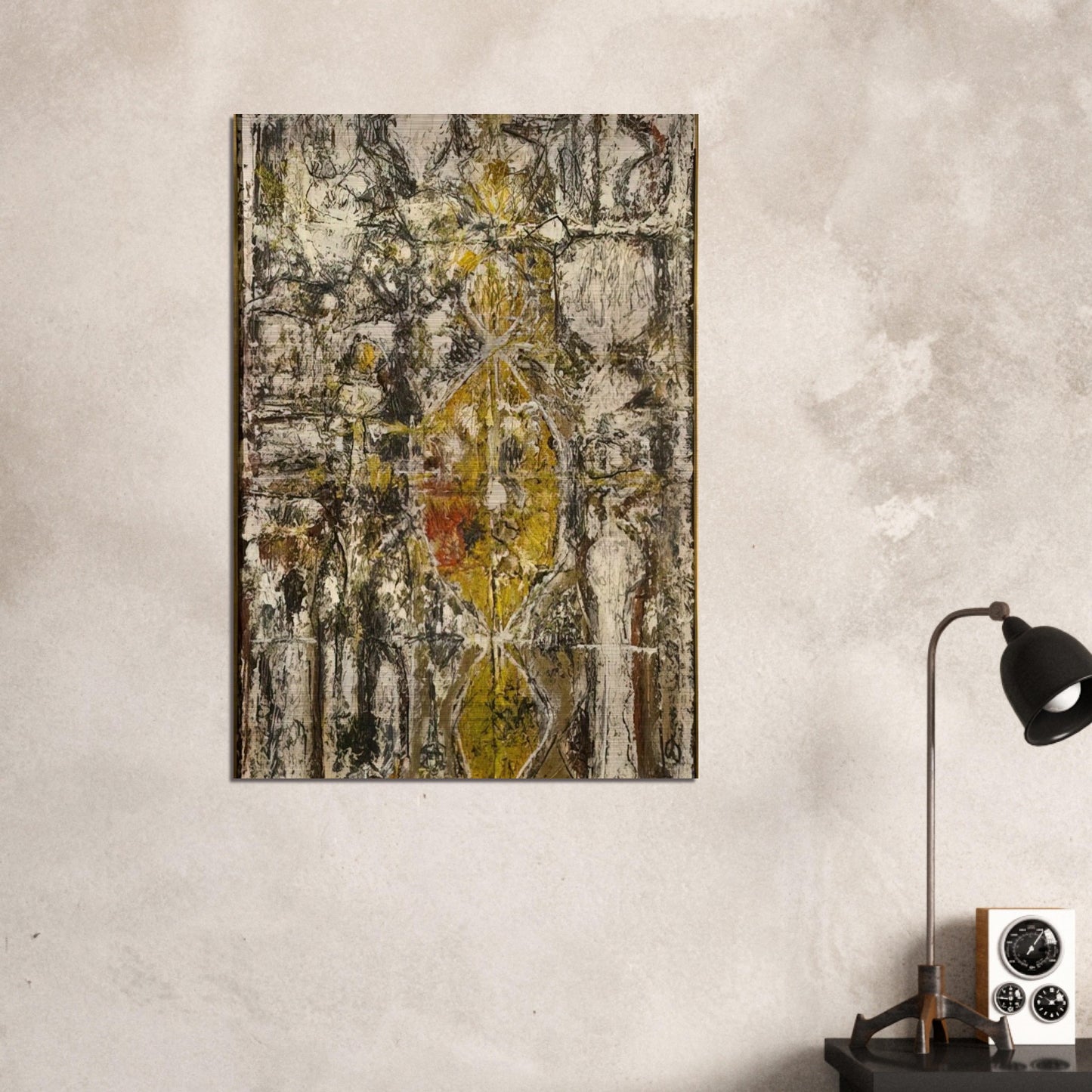 Cascella II - Richard Pousette-Dart Brushed Aluminum Print - 70x100 cm / 28x40 inches | Richard Pousette-Dart Aluminum Print | Richard Pousette-Dart Prints