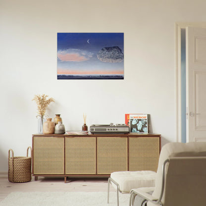 THE BATTLE OF THE ARGONNE 1959 - Rene Magritte Brushed Aluminum Print - 70x100 cm / 28x40 inches | Rene Magritte Aluminum Print | Rene Magritte Prints