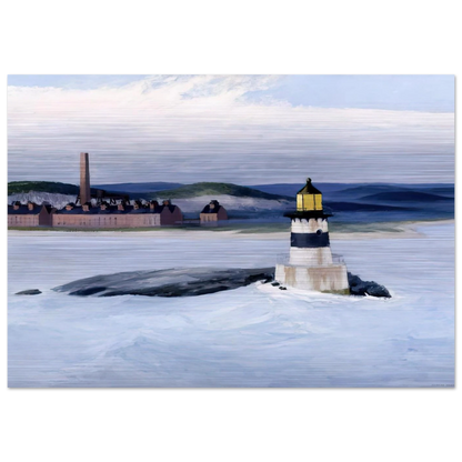 Five A.M. - Edward Hopper Brushed Aluminum Print - 70x100 cm / 28x40 inches | Edward Hopper Aluminum Print | Edward Hopper Prints
