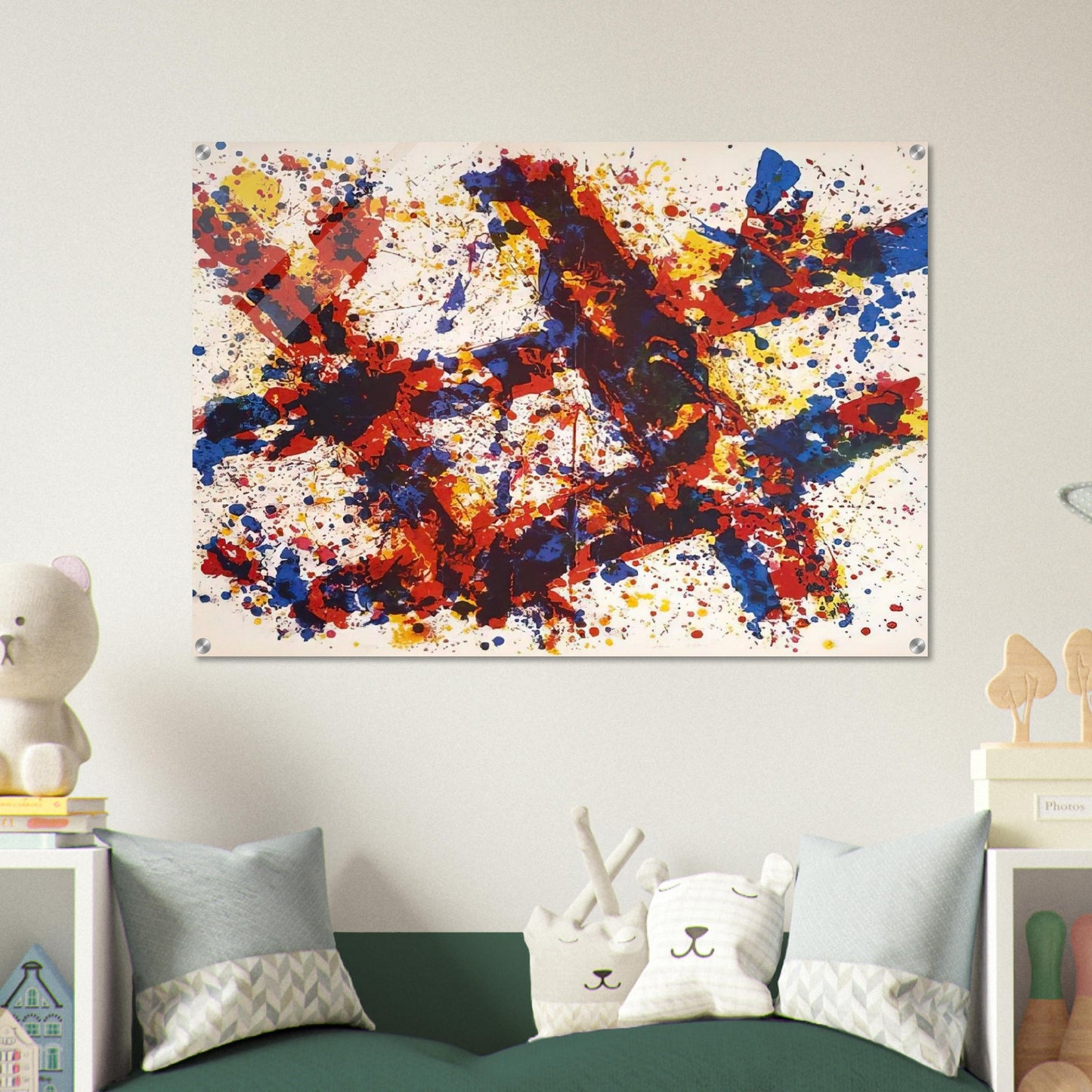 Firewood - Sam Francis Acrylic Print - 70x100 cm / 28x40″ inches