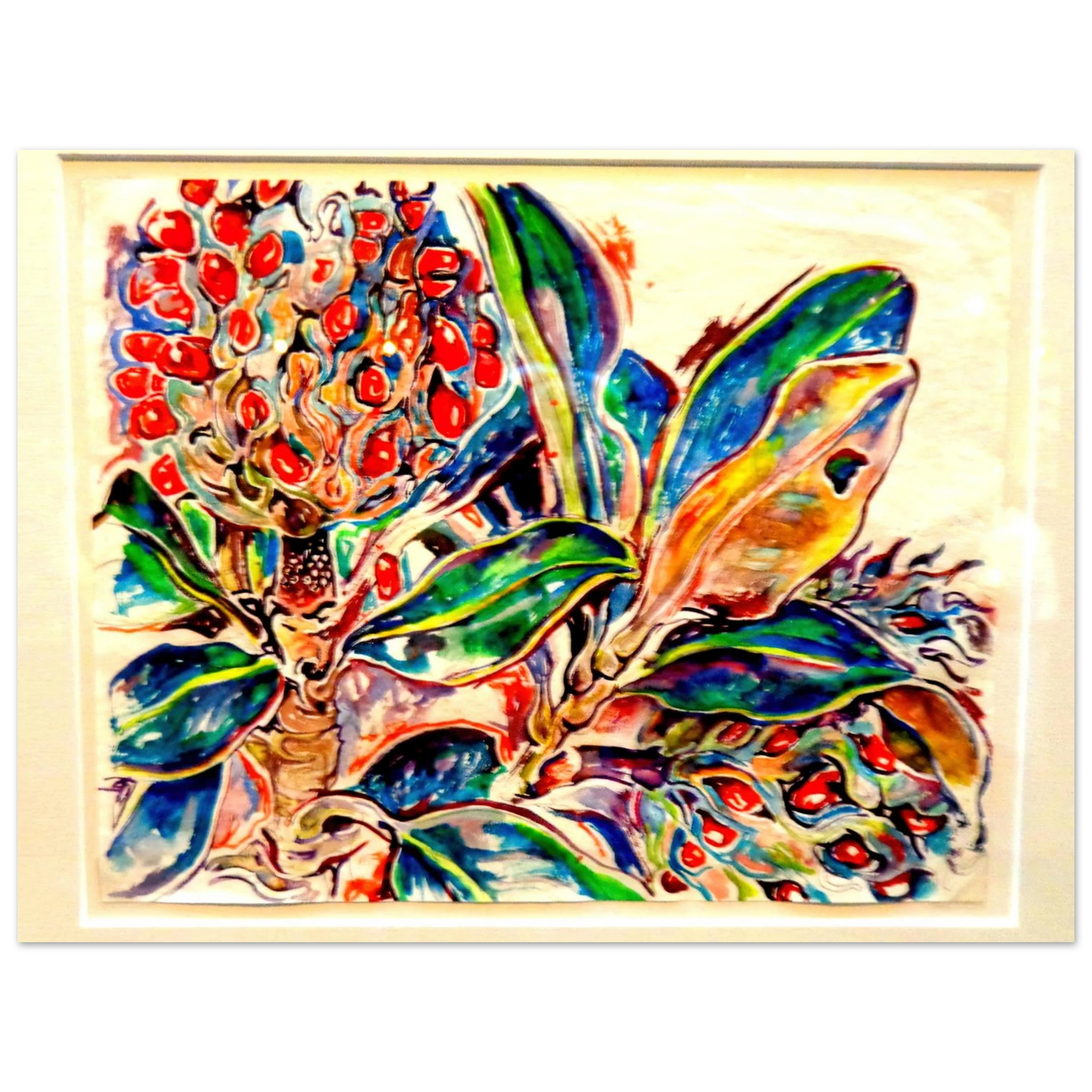 Walter Inglis Anderson - Walter Anderson Wall art - 15x20 cm / 6x8 inches - Premium Wooden Framed Poster With Fine Art Paper-canvas - Black frame