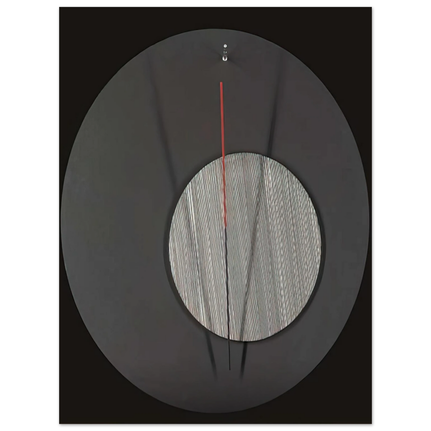 Jesus Rafael Soto - L OEIL DE BOEUF  75x100 cm / 30x40inches Fine Art Poster