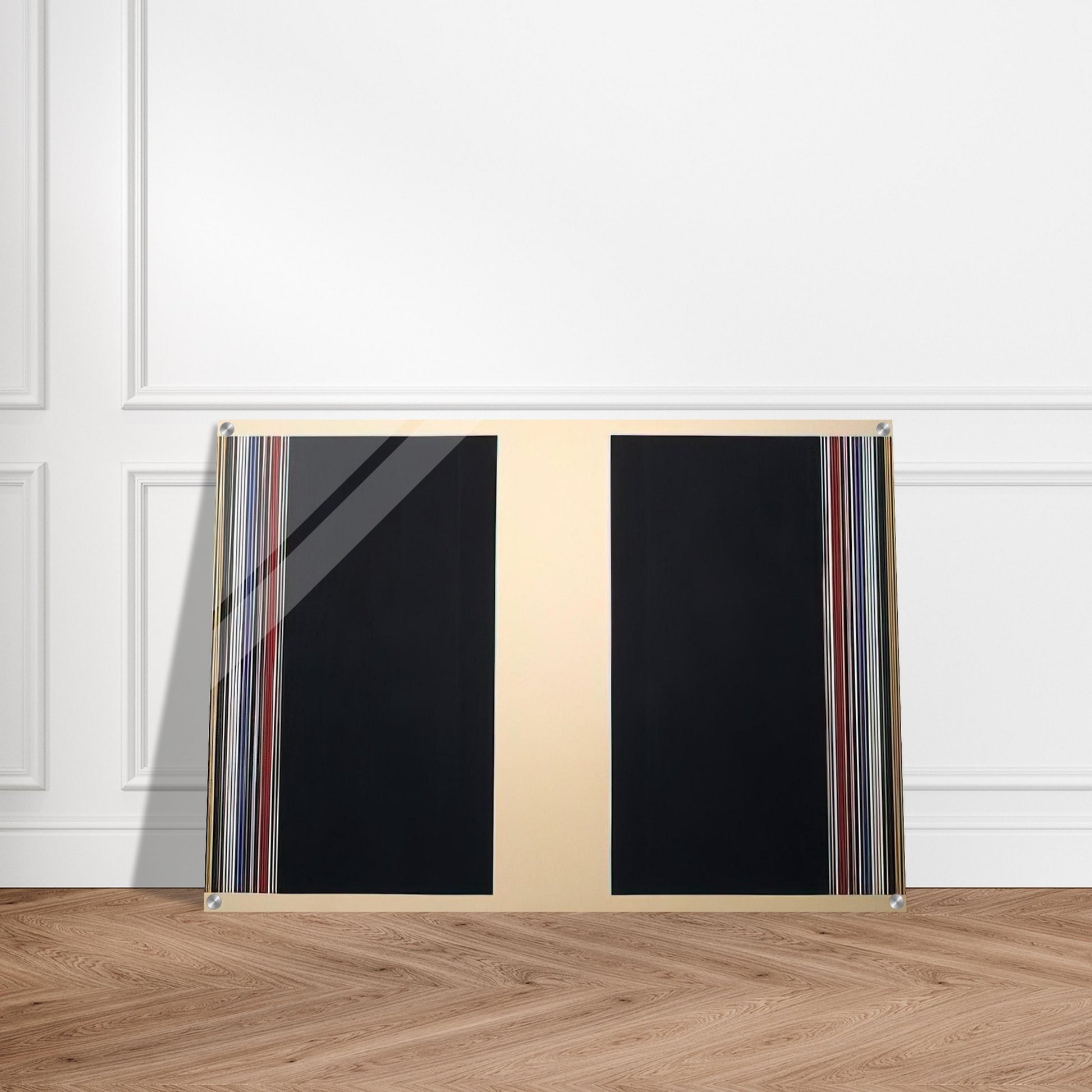 Untitled - 1985 - Gene Davis Acrylic Print - 70x100 cm / 28x40″ inches | Gene Davis Wall Art | Gene Davis Prints