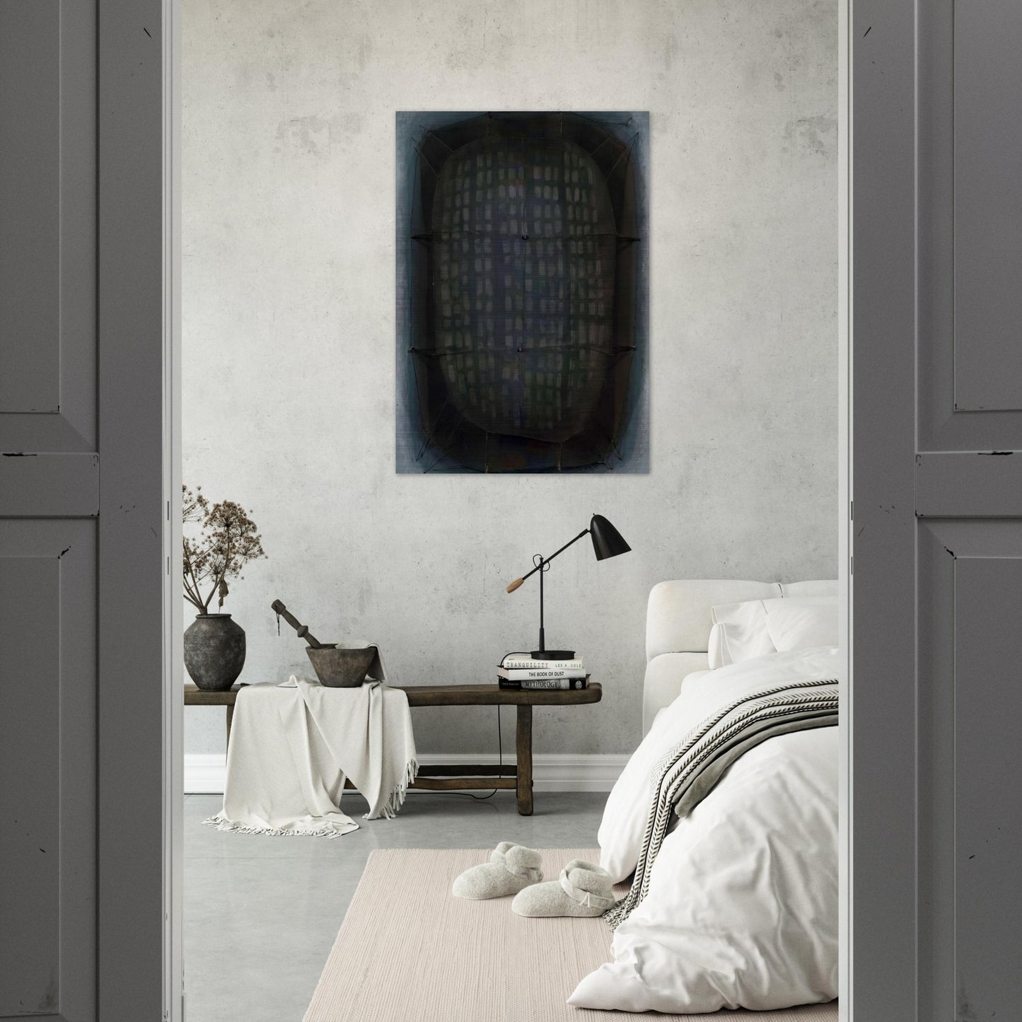 Espejuelo - 1964 - Manuel Rivera Brushed Aluminum Print - 70x100 cm / 28x40 inches | Manuel Rivera Aluminum Print | Manuel Rivera Prints