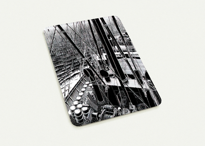 FREIGHTER SEPTEMBER 1936 1936 By MC Escher Pack of 10 Post Cards | MC Escher Post Cards | A6 (10.5 x 14.8 cm) - 4.1 x 5.8 inches