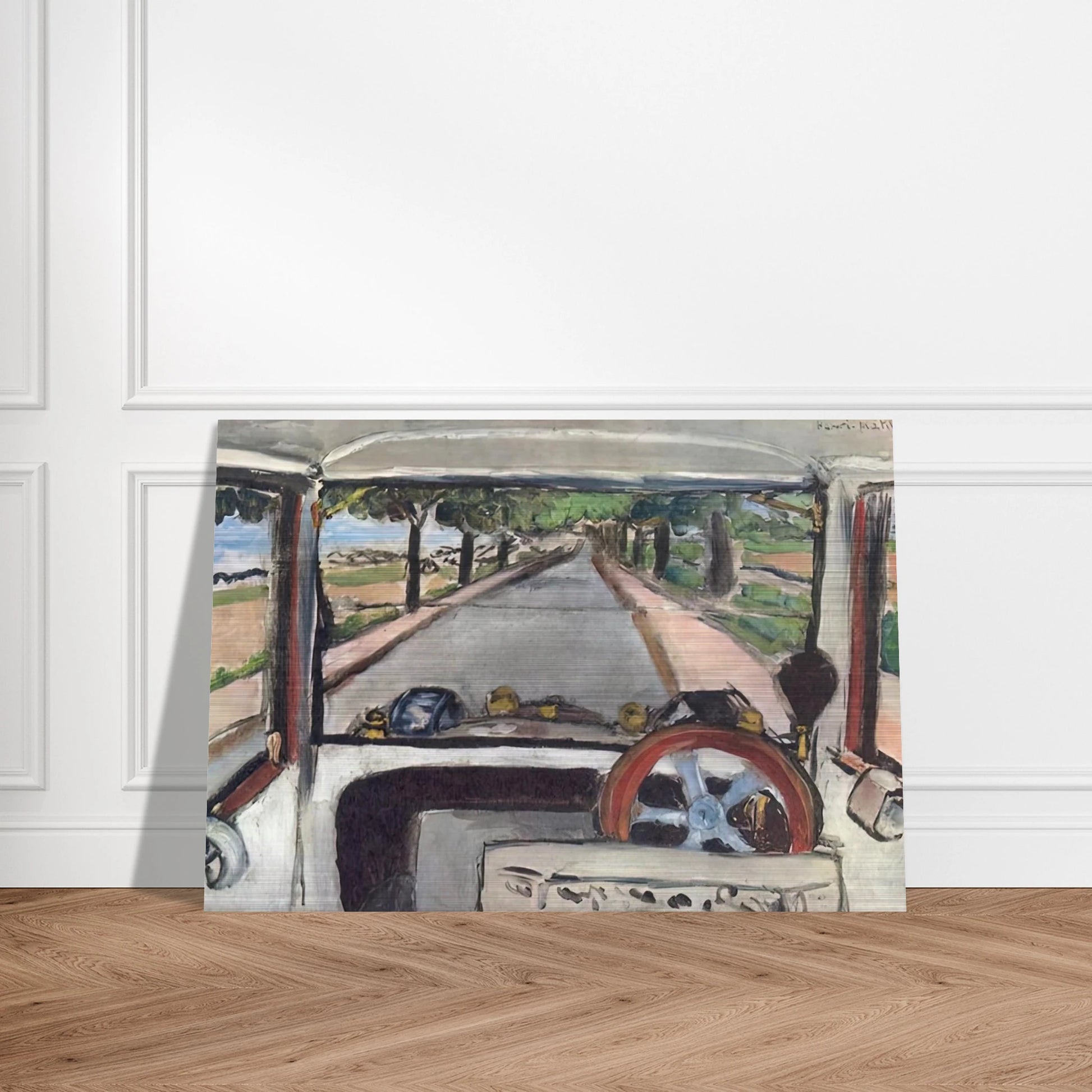 THE WINDSHIELD 1917 0 - Henri Matisse Brushed Aluminum Print - 70x100 cm / 28x40 inches | Henri Matisse Aluminum Print | Henri Matisse Prints