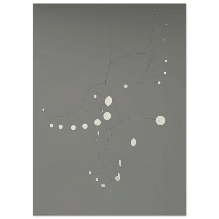 Alexander Calder - SNOW FLURRY 1948 Fine Art Poster