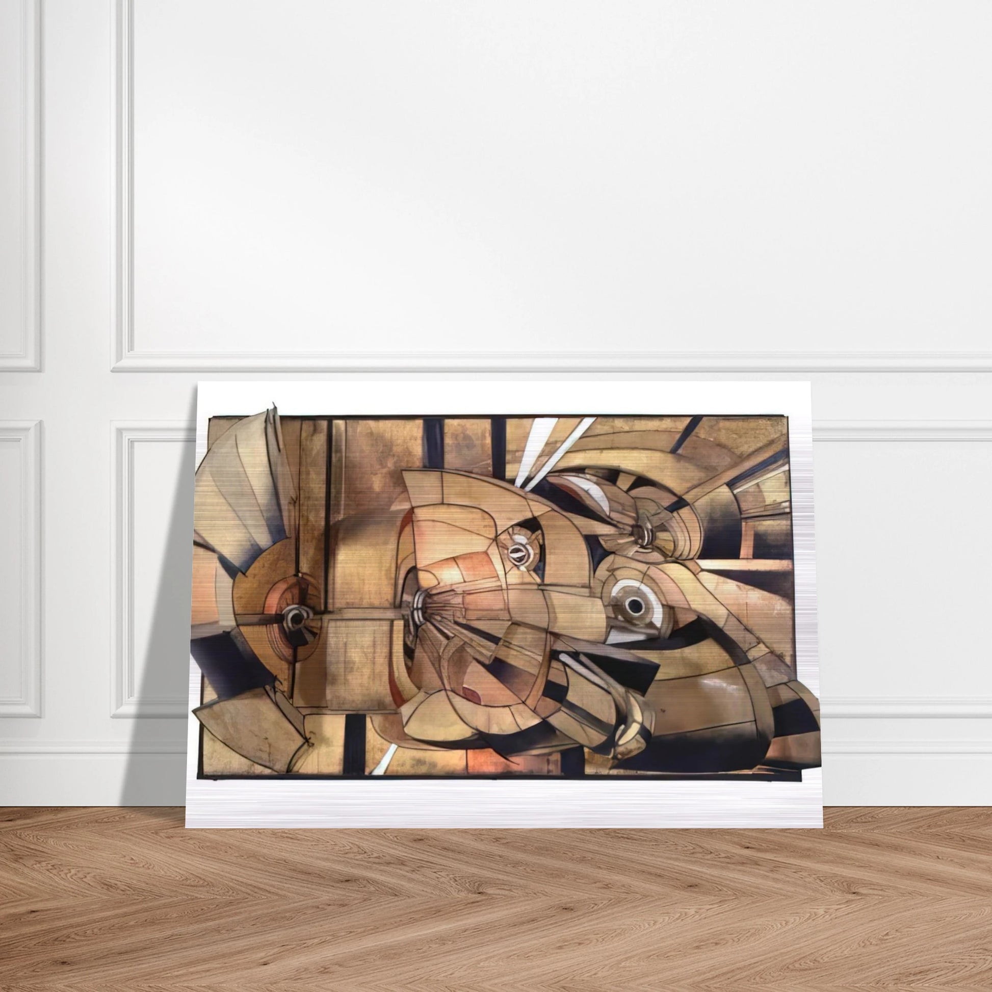 UNTITLED 1966 - Lee Bontecou Brushed Aluminum Print - 70x100 cm / 28x40 inches | Lee Bontecou Aluminum Print | Lee Bontecou Prints
