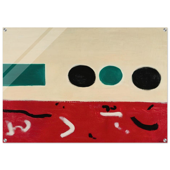 Movement East to West - 1956 - Adolph Gottlieb Acrylic Print - 70x100 cm / 28x40″ inches